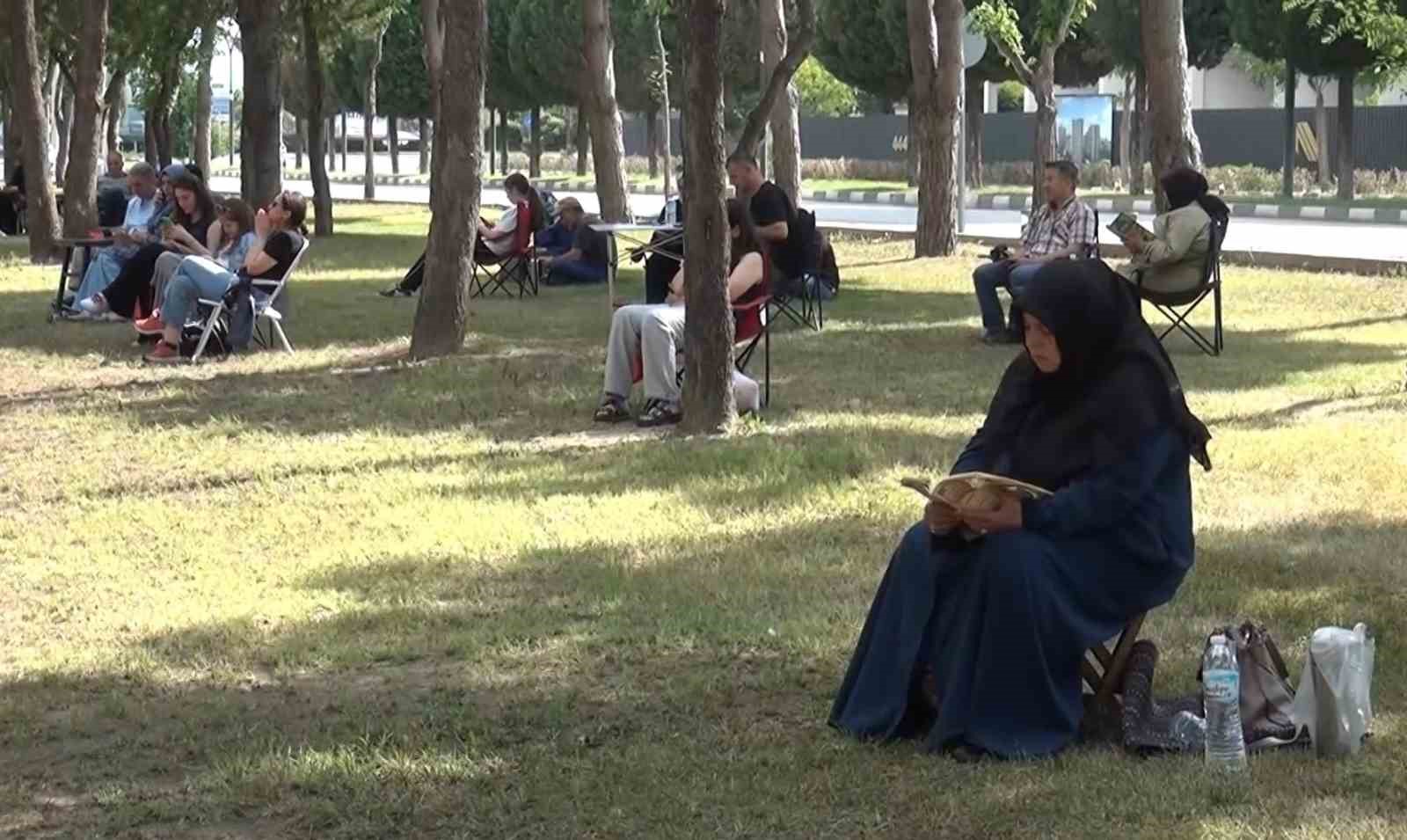 Kapılar kapanmadan sınava yetiştiler