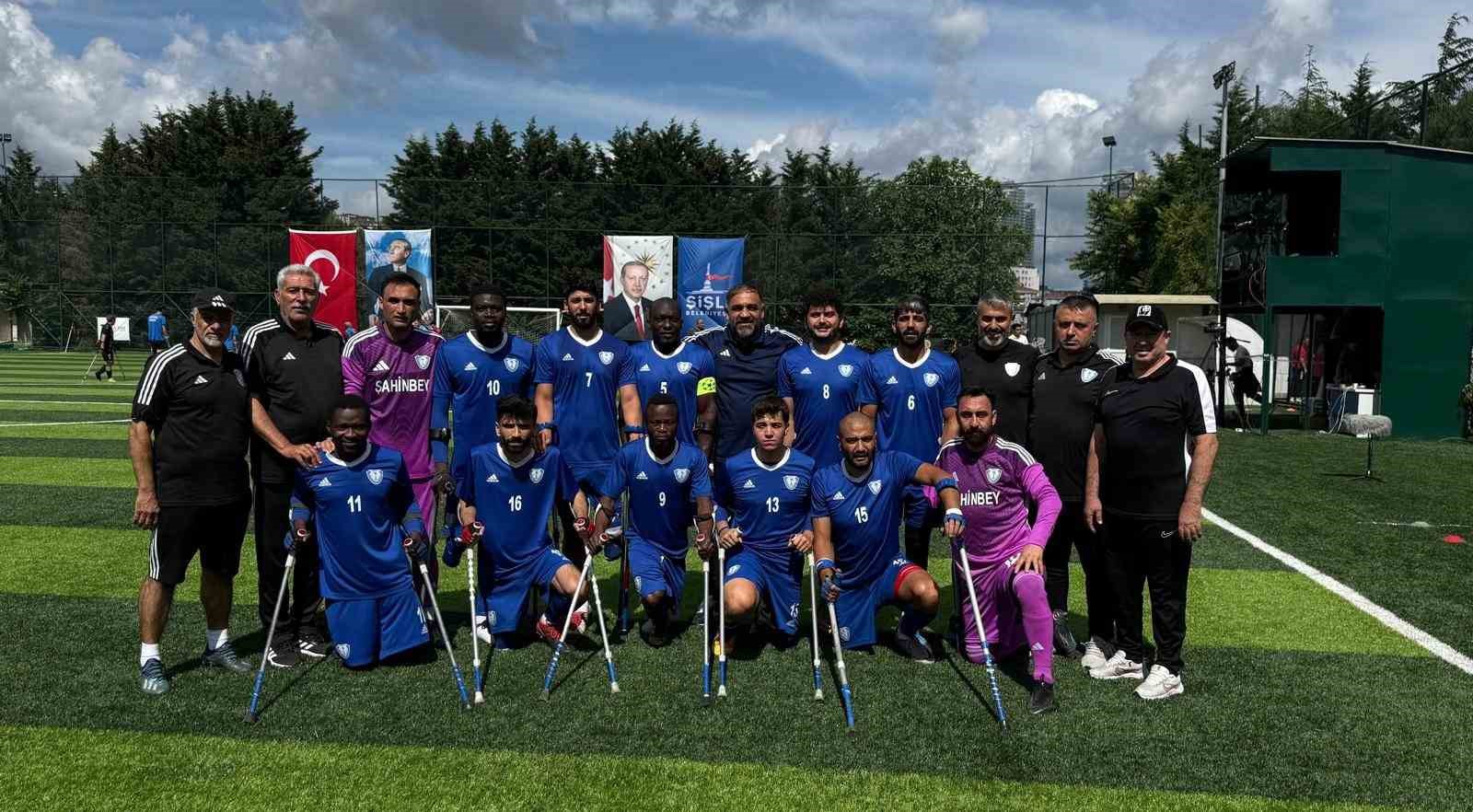 Şahinbey Ampute finalde: 2-1
