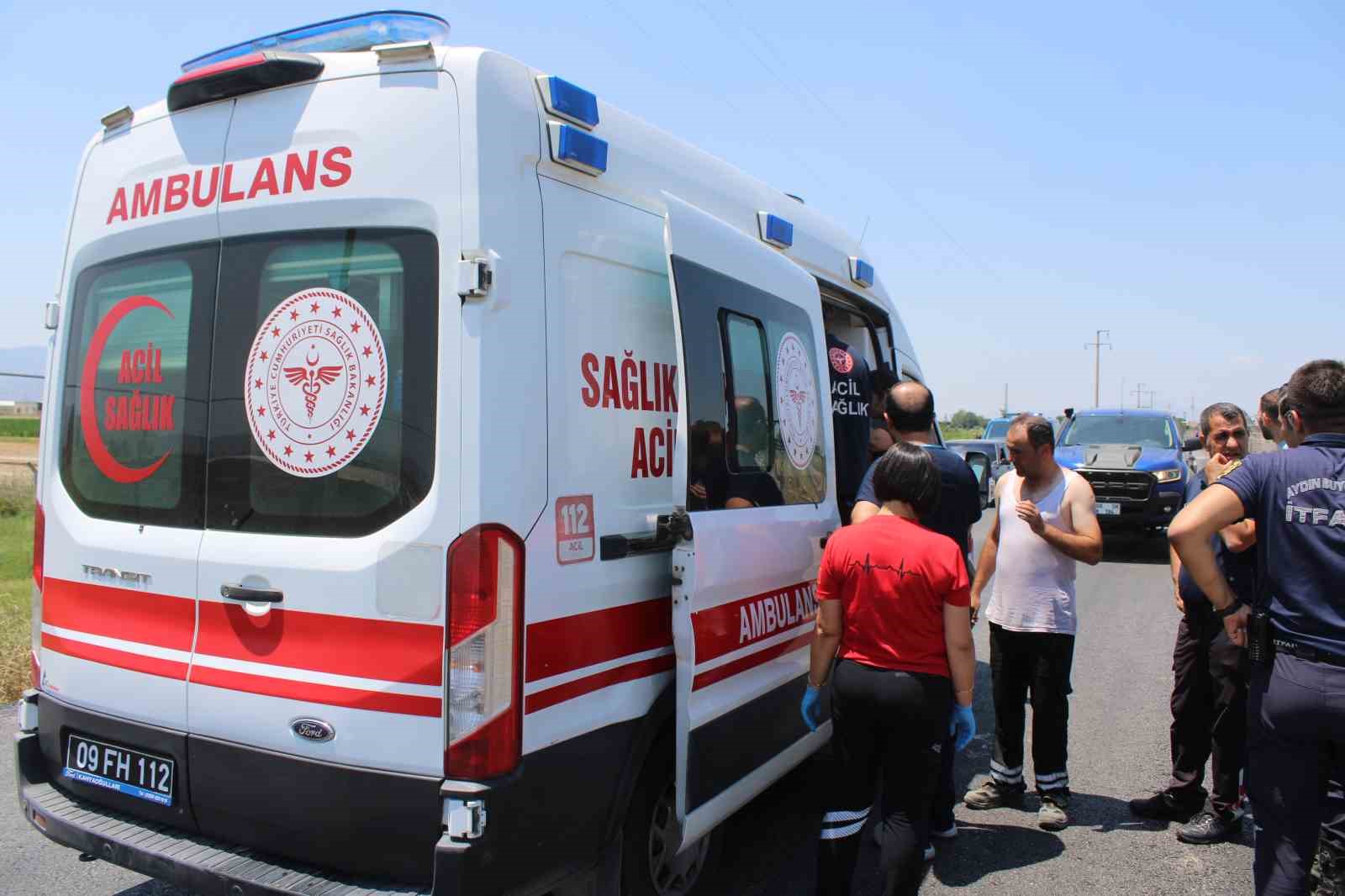 Aydın'ın pelerinsiz kahramanı, anne ve çocuklarını kurtardı