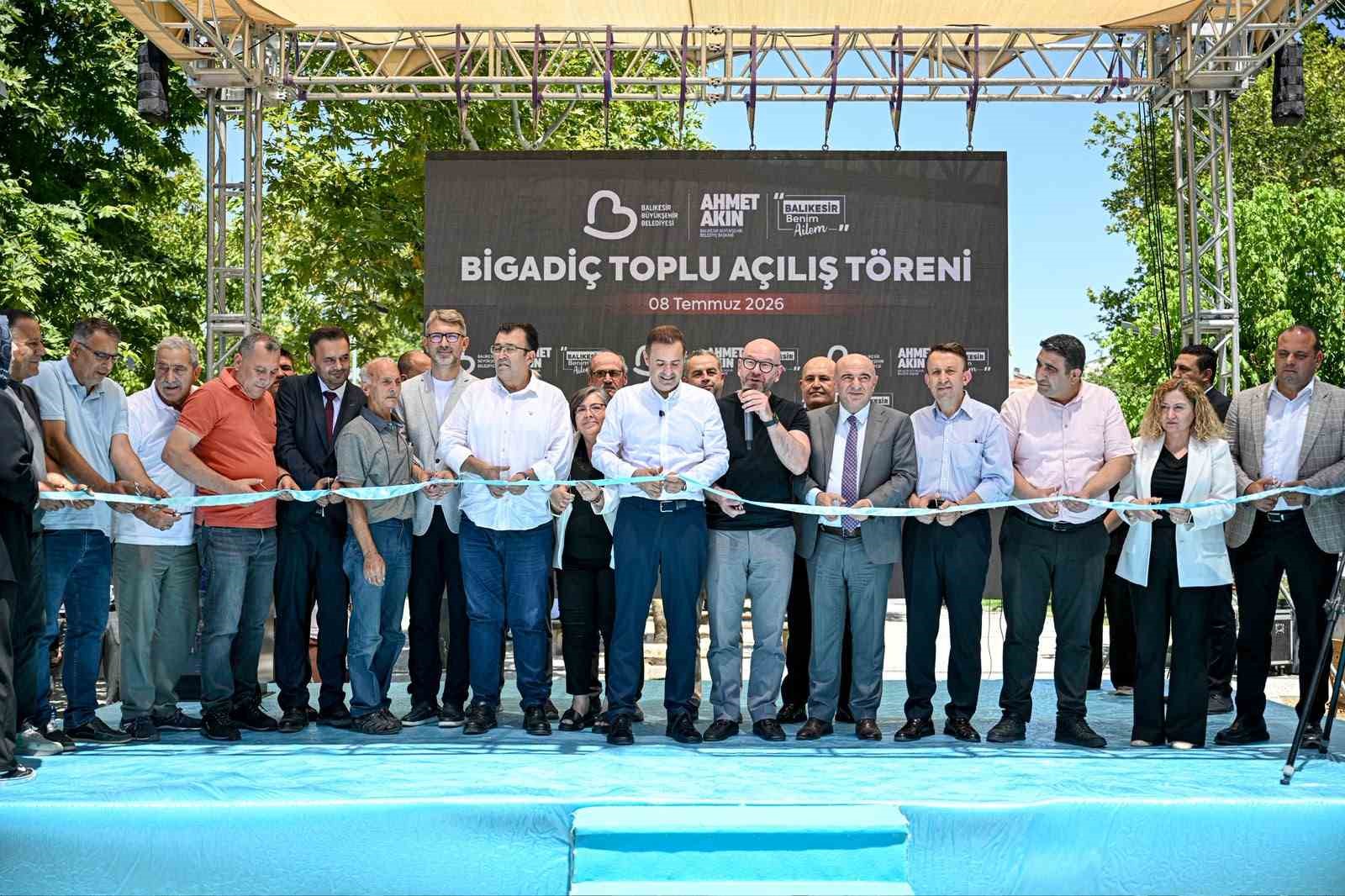 Büyükşehirden Bigadiç'e Kent Lokantası ve Emekliler Evi