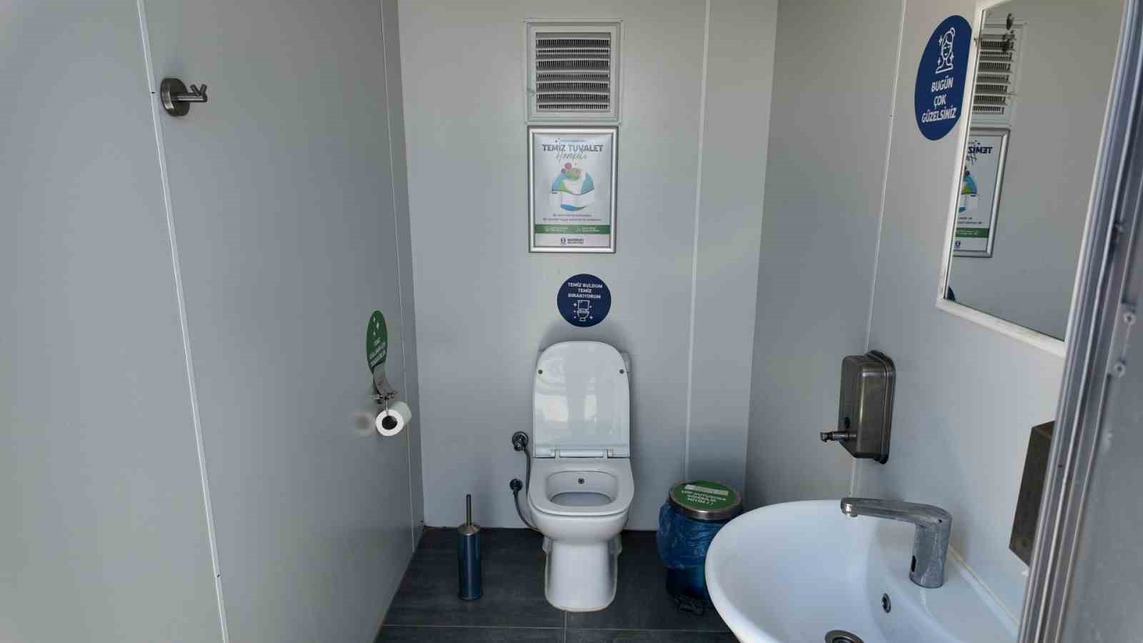 Bodrum’da modern tuvaletler hizmete alındı