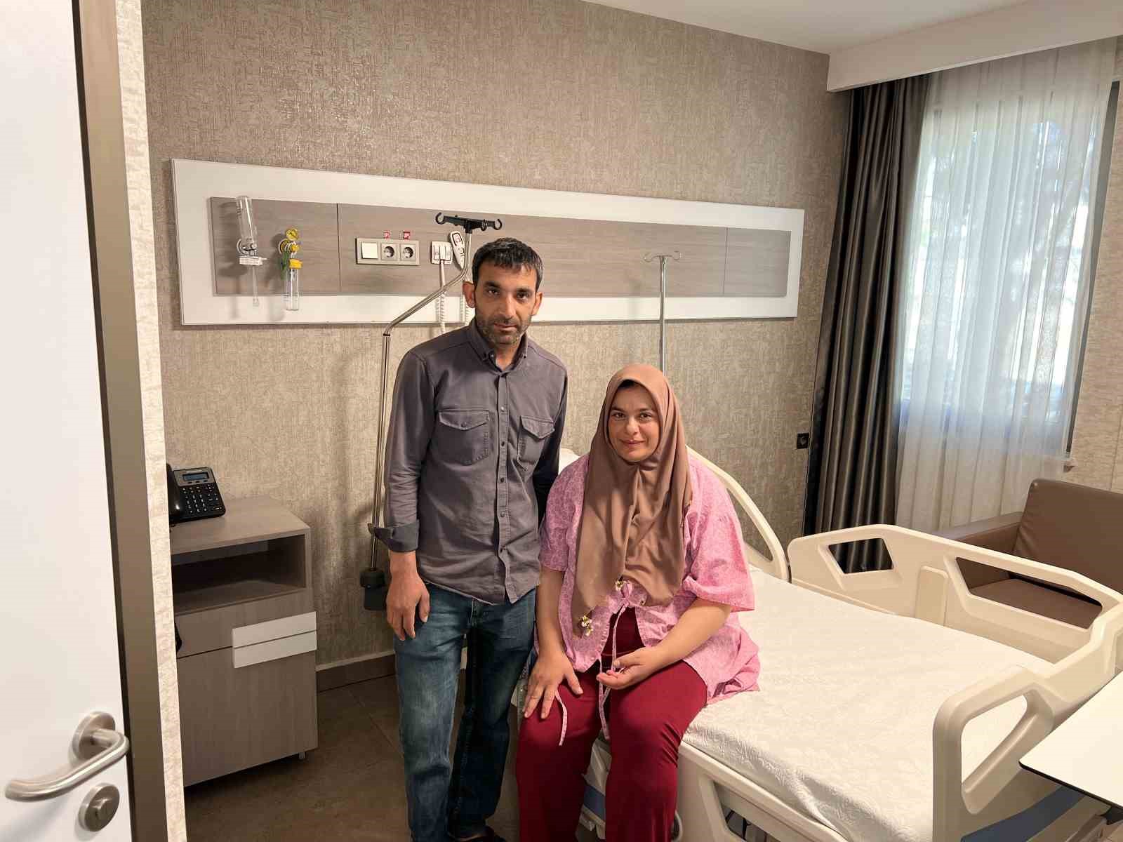 10 yıllık hasret üçüz bebek sevinciyle taçlandı