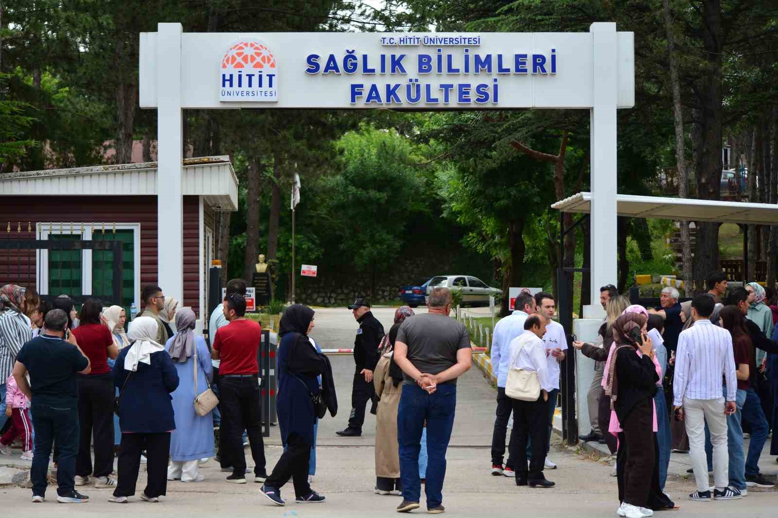 Çorum’da YKS heyecanı: 14 bin 327 öğrenci ter döküyor