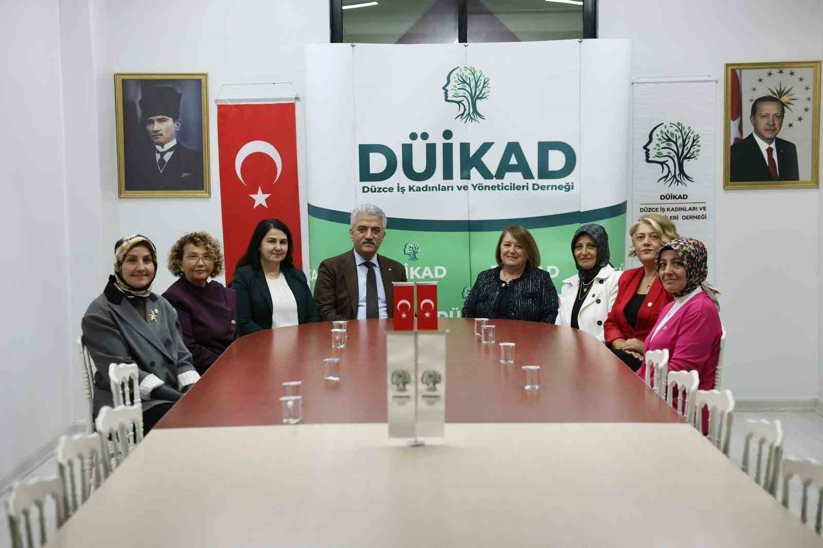Düzce'de iş kadınlarıyla iş birliği