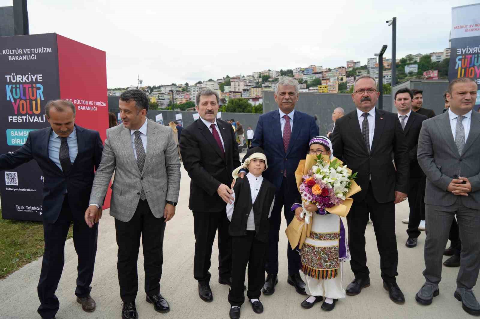 Türkiye Kültür Yolu Festivali’nin Samsun ayağı başladı