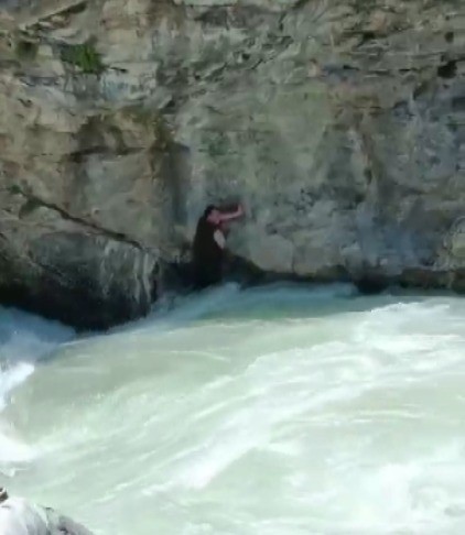 Ceyhan Nehri’nde boğulan vatandaşın son görüntüsü ortaya çıktı