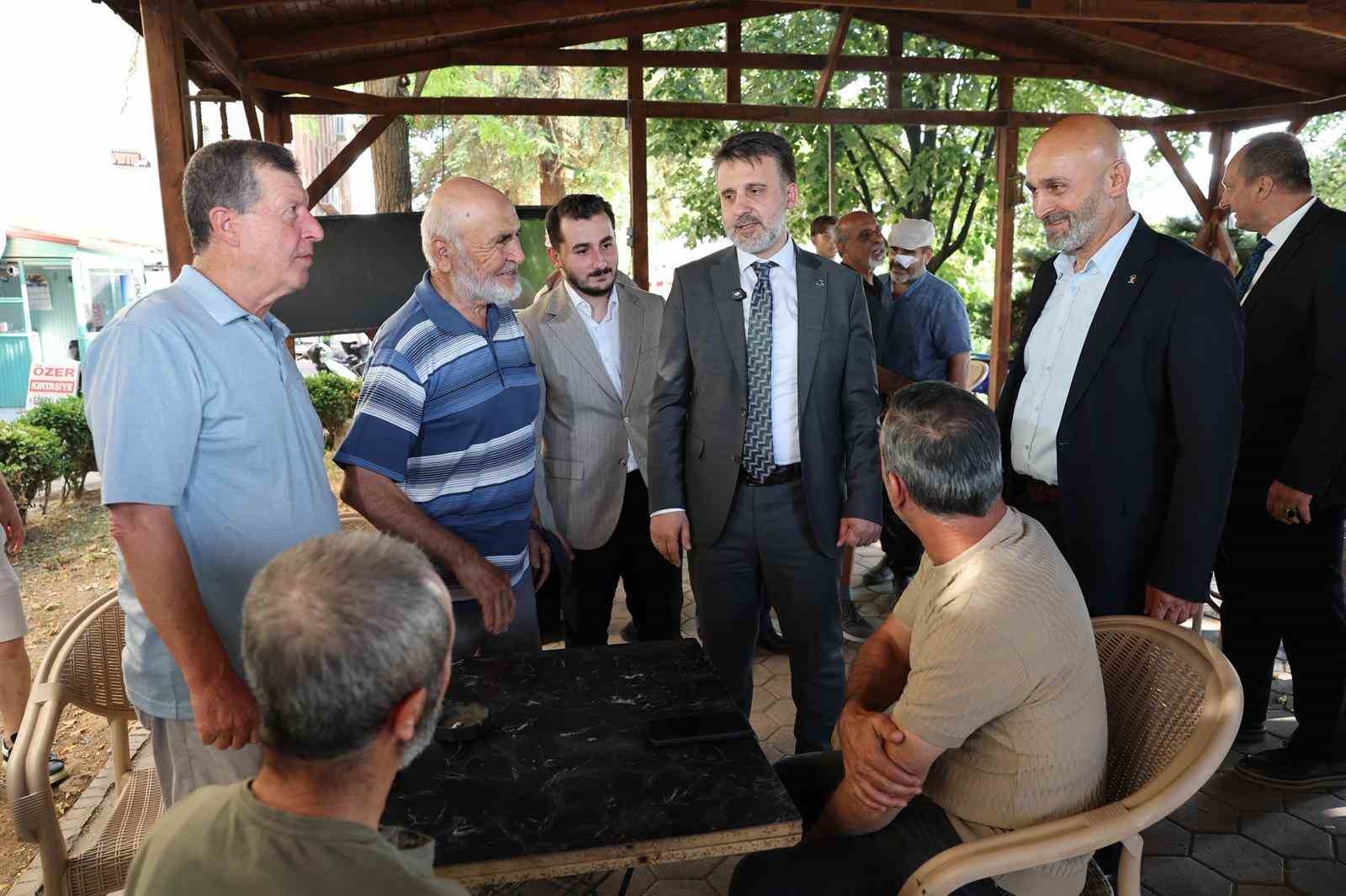 Başkan vekili Biba'dan İznik'e kültür merkezi ve B Kafe müjdesi