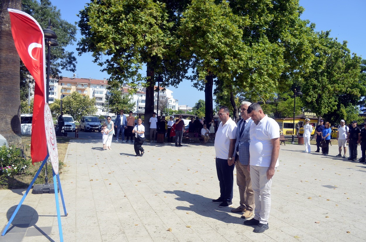 Mudanya'da denizcilik ve kabotaj bayramı teması 'Mavi Vatan'dı