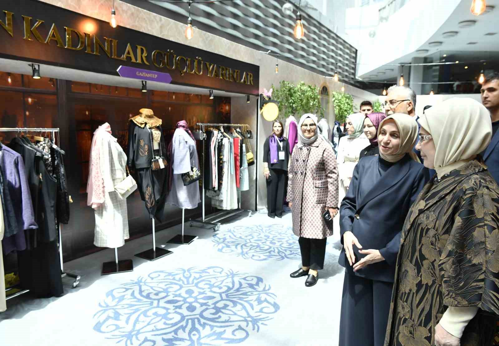 Emine Erdoğan: "Kadınların ekonomik hayata katılması, afet sonrası toparlanma döneminde büyük öneme sahiptir"