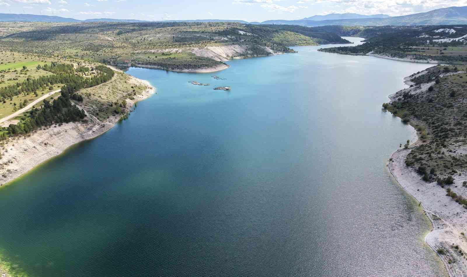 Çavdarhisar Barajı dolulukta zirveye ulaşıyor