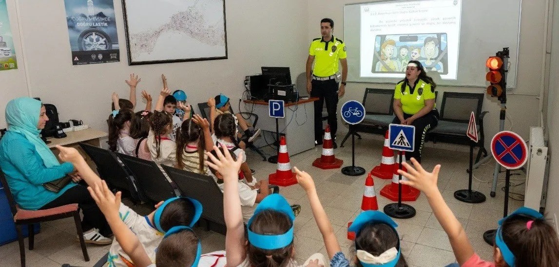 Sinop’ta minik öğrencilere polis mesleği tanıtıldı