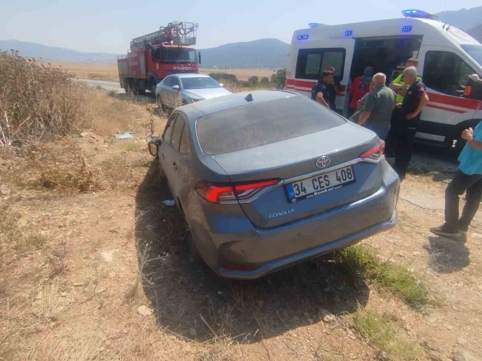 Bilecik'te otomobil yoldan çıktı: 1 yaralı