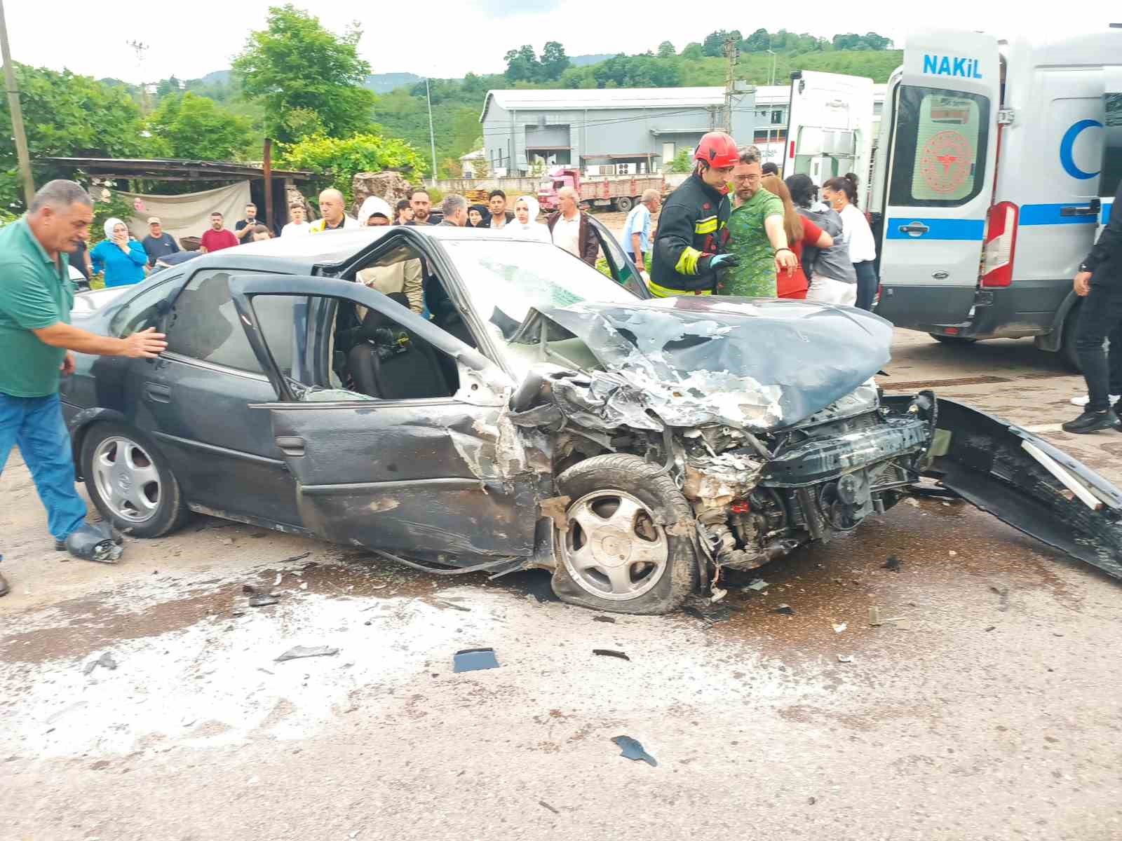 Ordu’da trafik kazası: 5 yaralı