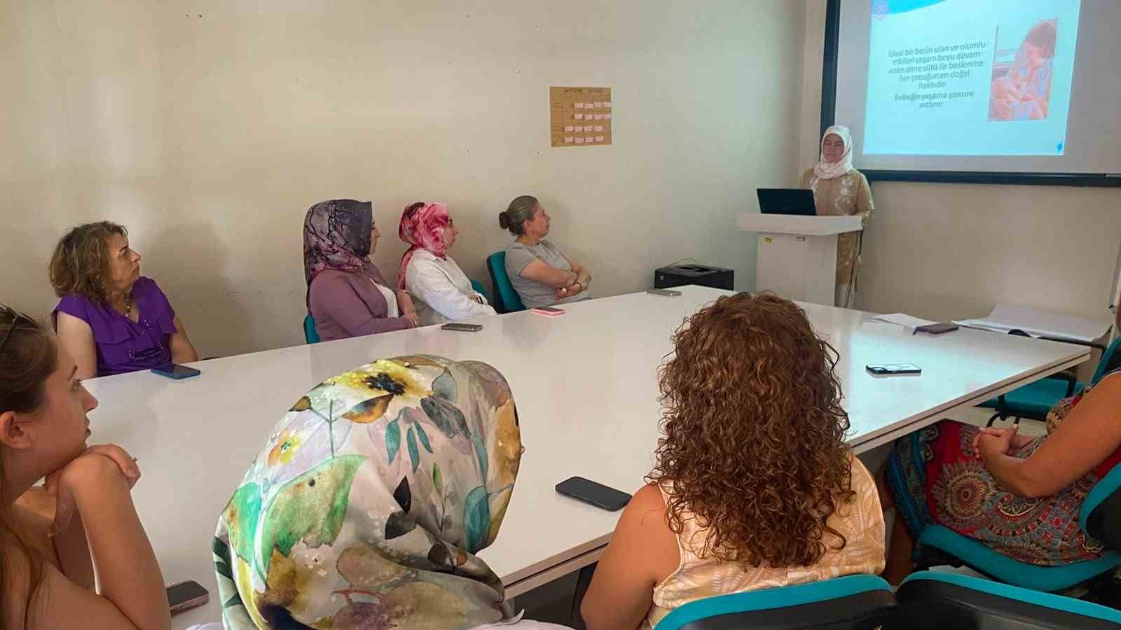 Eskişehir'de anne sütünün önemi anlatıldı