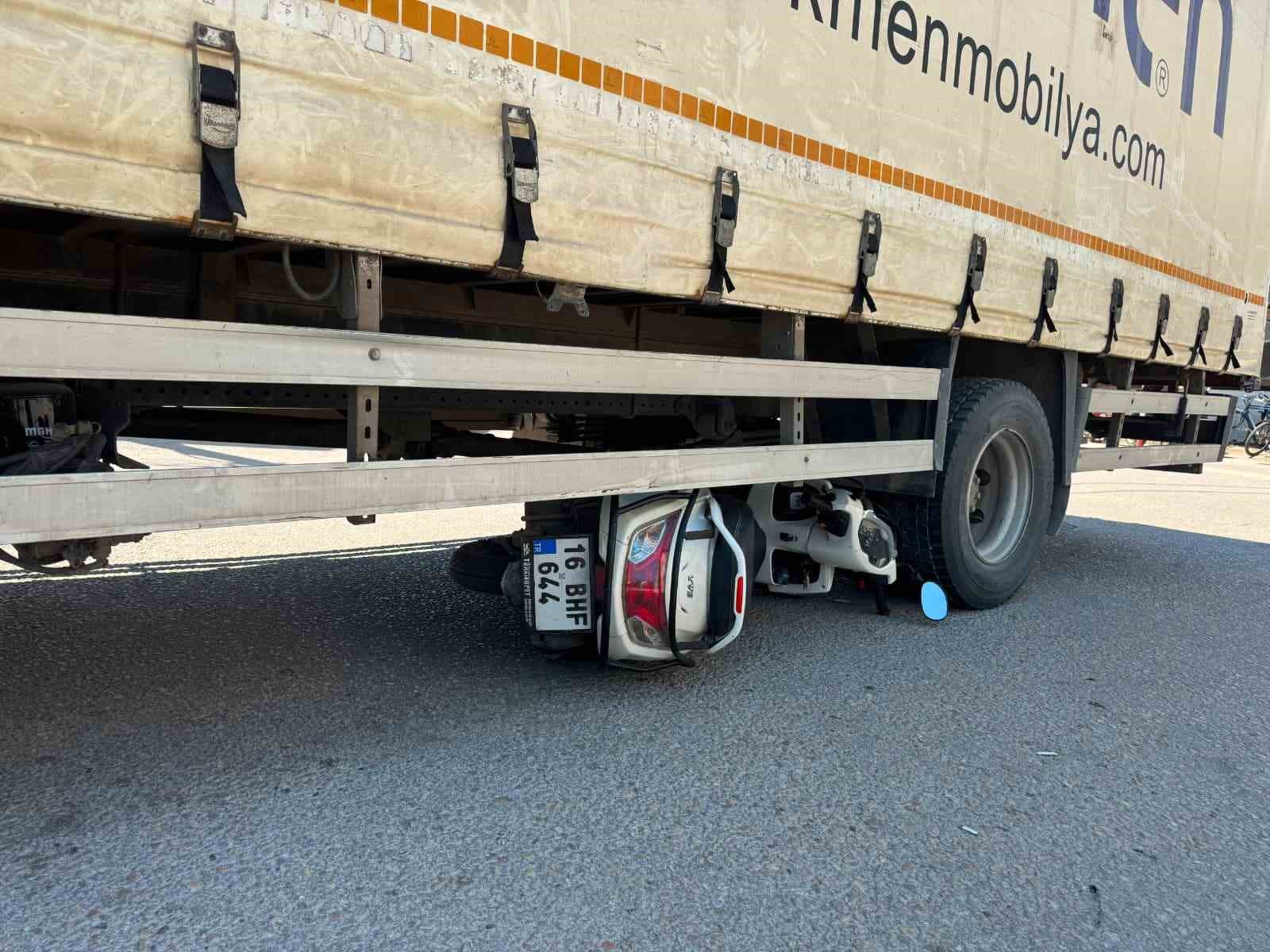 Bursa'da kazada yaralanan motosiklet sürücüsü verdiği yaşam savaşını kaybetti
