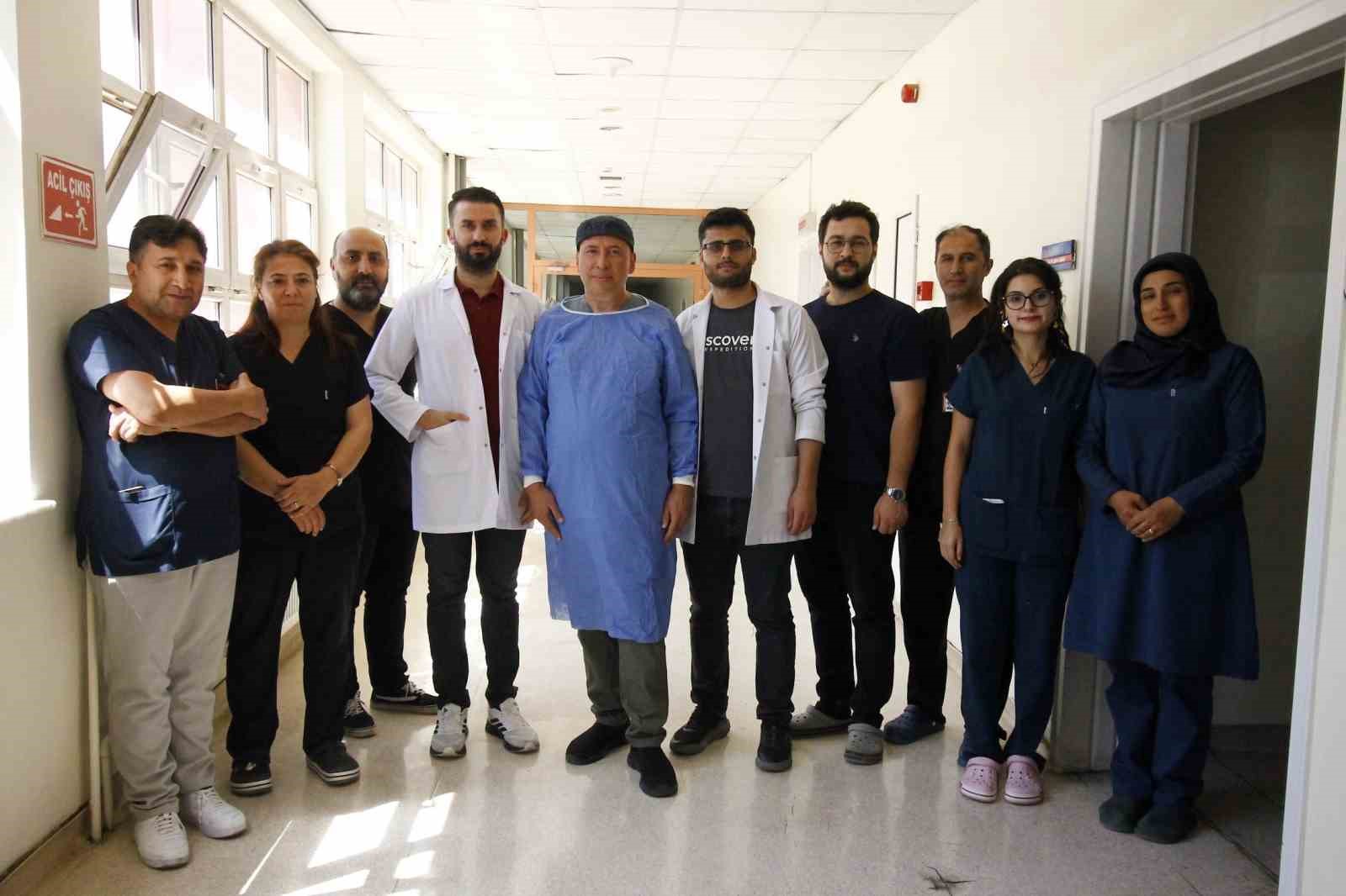 GAÜN Hastanesi'nde karaciğer tümörü tedavisinde bir ilk