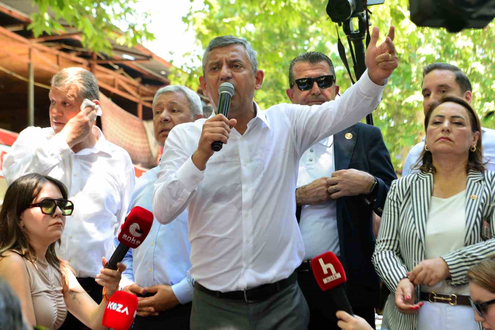 Özgür Özel: 'Ya bir yol bulacağız ya bir yol açacağız'