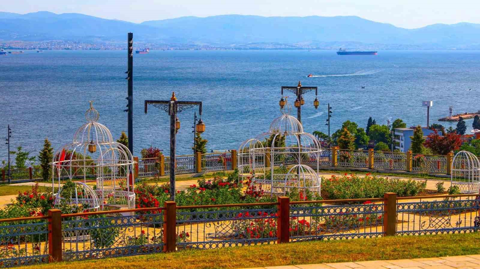 Şehrin stresine Darıca Millet Bahçesi'nde yeşil mola