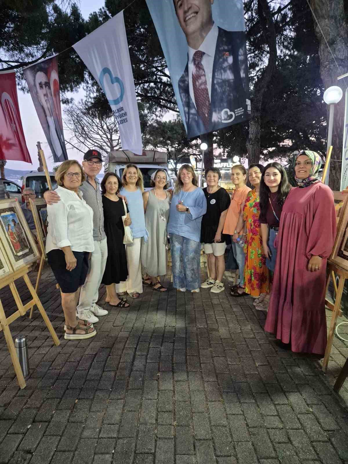 Burhaniye'de Zeytinname Sergisi ilgi gördü