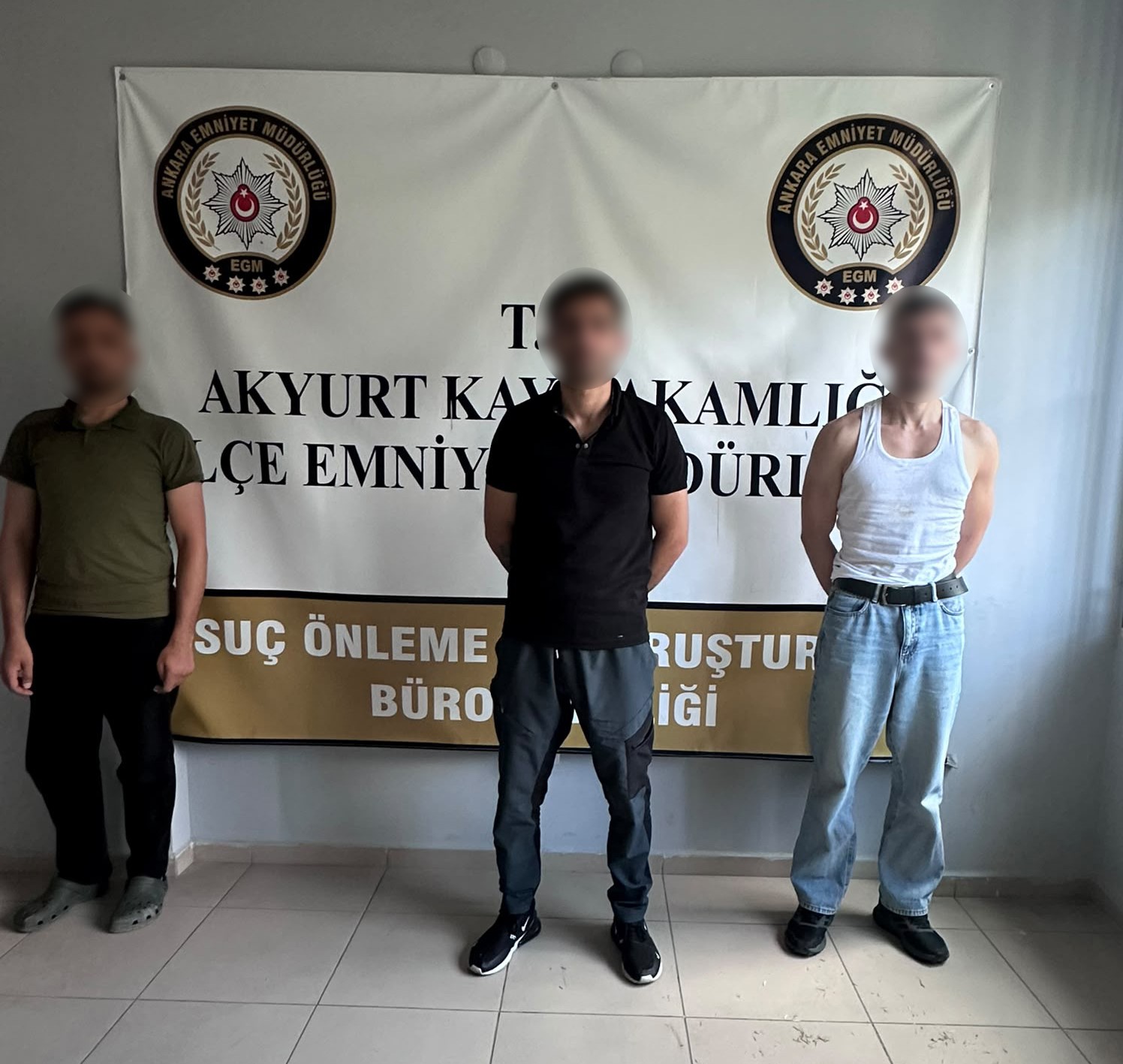 Akyurt'ta uyuşturucu operasyonu: 4 gözaltı