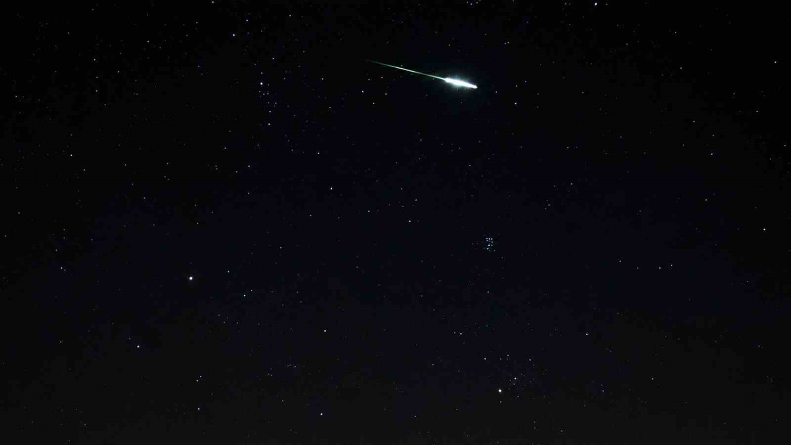 Kırıkkale’de Perseid meteor yağmuru görüntülendi