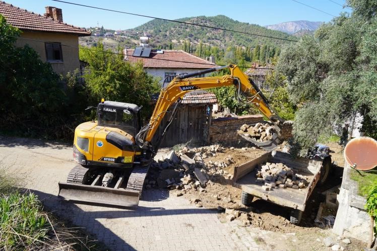 SÖĞÜT'TE ALTYAPI ÇALIŞMALARI BAŞLADI
