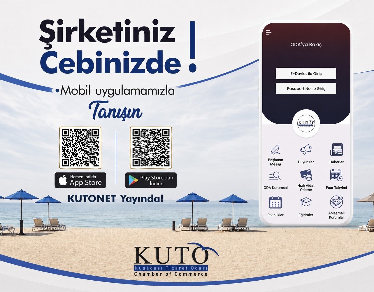 Kuşadası Ticaret Odası'nın dijital uygulamasına ilk 3 günde 352 üye giriş yaptı