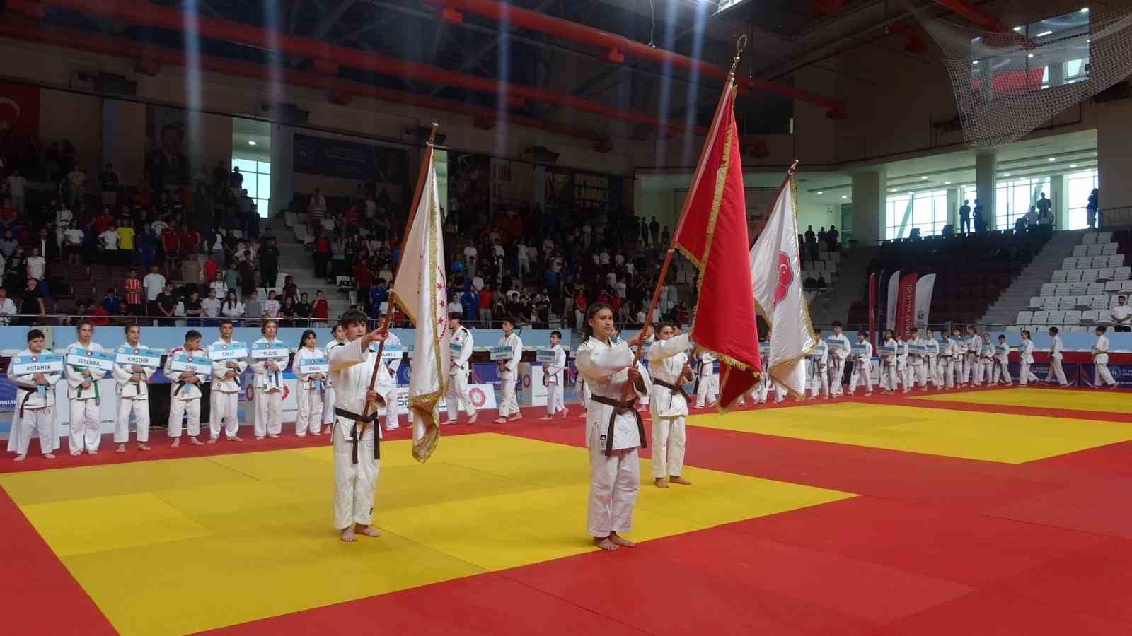 Hatay’da 67 ilden gelen 917 genç judocu minderde ter dökecek