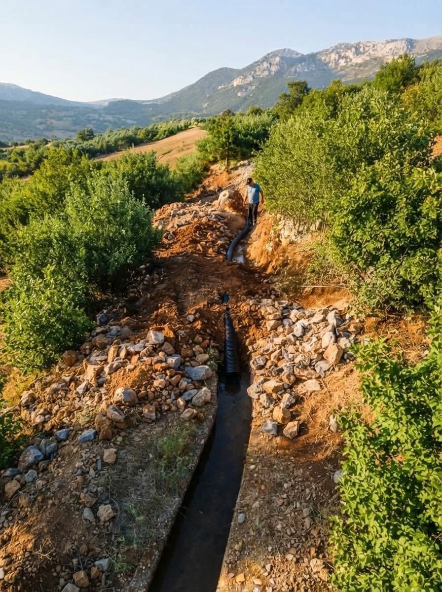 Saimbeyli'de altyapı güçlendirildi, tarımsal üretim güvenceye alındı